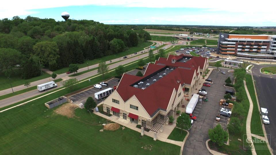 Cottage Grove Retail Center aerial view